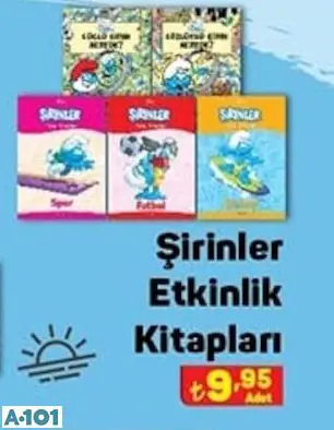 ŞİRİNLER ETKİNLİK KİTAPLARI ŞİRİNLER ETKİNLİK KİTAPLARI